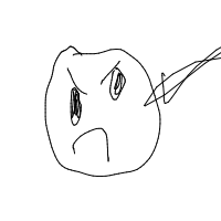 angry face drawing by guest-047i9h3if in Artbitrator