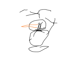 waving snowman drawing by guest-o08rgaoqt in Artbitrator