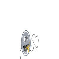 moon eating cheese drawing by guest-fdu5tdrsv in Artbitrator