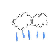 rain cloud drawing by guest-77td9nw24 in Artbitrator