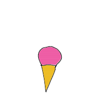 ice cream cone drawing by guest-77td9nw24 in Artbitrator