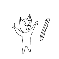 cat vs cucumber drawing by guest-lwkpzbzzm in Artbitrator