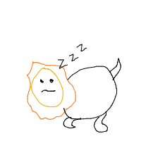 sleeping lion drawing by guest-rk9zinloa in Artbitrator