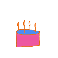 birthday cake drawing by guest-rk9zinloa in Artbitrator