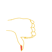 thumbs down drawing by guest-pz9s3x9ff in Artbitrator