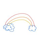 rainbow drawing by guest-pz9s3x9ff in Artbitrator