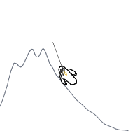 penguin sliding drawing by guest-blxkmukiz in Artbitrator