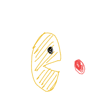 pac-man drawing by guest-4fmhztf9w in Artbitrator