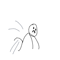person falling over drawing by guest-4fmhztf9w in Artbitrator
