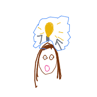 light bulb moment drawing by guest-ou2ezox7t in Artbitrator