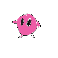 kirby drawing by adzwinz123 in Artbitrator