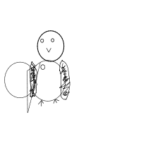 confused owl drawing by guest-41rqf3l9l in Artbitrator