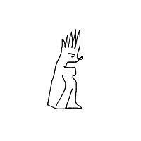 sonic drawing by artman in Artbitrator