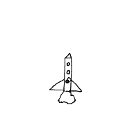 rocket ship drawing by guest-v23yeoq5p in Artbitrator