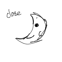 moon smiling drawing by guest-1mmfve8n4 in Artbitrator