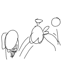 throwing water balloon drawing by guest-zsef4ea56 in Artbitrator