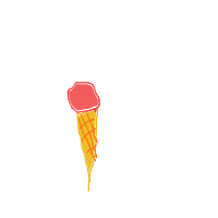 ice cream cone drawing by guest-hlgg5x35l in Artbitrator