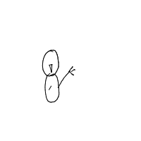 waving snowman drawing by guest-seudp101b in Artbitrator