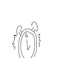 alarm clock ringing drawing by guest-wi25afd2v in Artbitrator