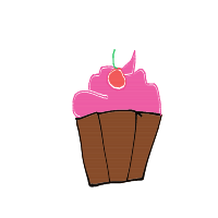 cupcake with cherry drawing by guest-vwq8paskq in Artbitrator