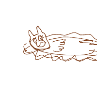 sleepy dog drawing by fross in Artbitrator
