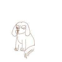 sleepy dog drawing by guest-ngnjkpjfv in Artbitrator