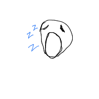 yawning drawing by guest-fg9ls1h42 in Artbitrator