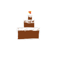 birthday cake drawing by guest-fg9ls1h42 in Artbitrator