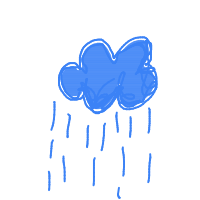 rain cloud drawing by guest-xtyn1yd1z in Artbitrator