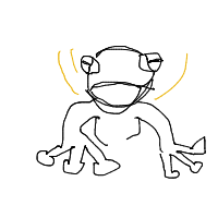happy frog drawing by guest-tf4n99fj6 in Artbitrator