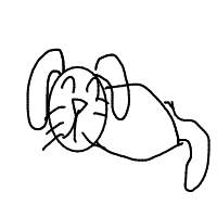 sleepy dog drawing by guest-ax7hx3ls6 in Artbitrator