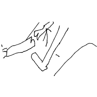 break a leg drawing by guest-eldt5d34k in Artbitrator