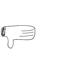 thumbs down drawing by guest-bu0fhm4z2 in Artbitrator