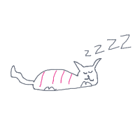 sleeping cat drawing by guest-maelmcyr3 in Artbitrator