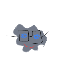 rock with sunglasses drawing by guest-rox5mb8sb in Artbitrator