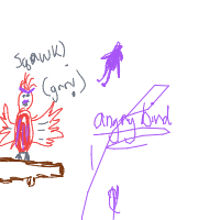 angry bird drawing by guest-ej3si64rk in Artbitrator