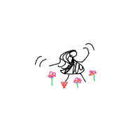 flower dancing drawing by guest-ukl3kme8y in Artbitrator