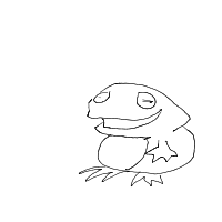 happy frog drawing by guest-n65mmc9h2 in Artbitrator