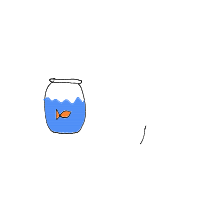 fish in bowl drawing by guest-74mbkp2qu in Artbitrator