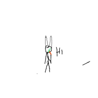 rabbit eating carrot drawing by guest-88ur6r5ha in Artbitrator