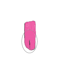tip of tongue drawing by guest-tymeuwum7 in Artbitrator