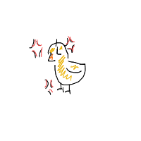 angry bird drawing by guest-zus9kh6ix in Artbitrator