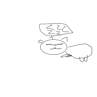 sleeping cat drawing by guest-jhxmdkv17 in Artbitrator