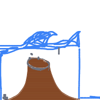 underwater volcano drawing by player-ngs2nyzu8 in Artbitrator