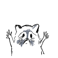 raccoon trash panda drawing by guest-hhu1zgn2o in Artbitrator