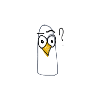 confused owl drawing by meow_meow123 in Artbitrator