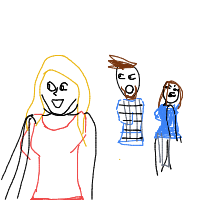 distracted boyfriend drawing by guest-jmmbp41hh in Artbitrator