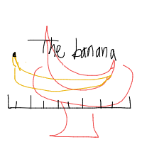 banana for scale drawing by guest-jmmbp41hh in Artbitrator