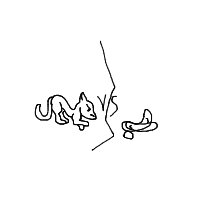 cat vs cucumber drawing by guest-6hcyjzxip in Artbitrator