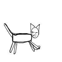 sleepy dog drawing by meow_meow123 in Artbitrator